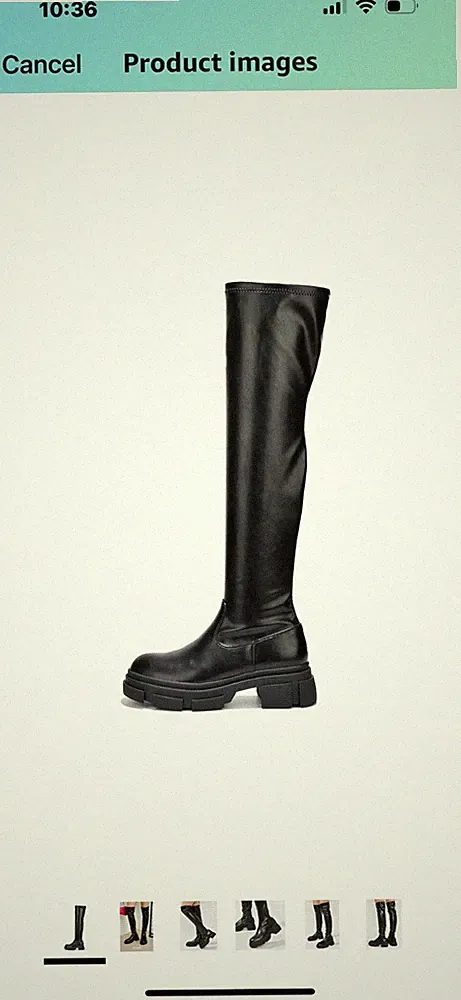 Cape Robbin Campi Over The Knee Boots - Chunky Block Heel Thigh High Boots...