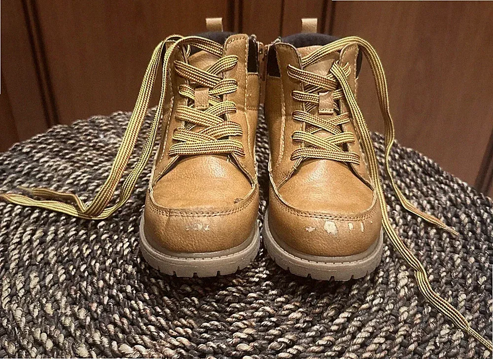 Carter’s TRAIL Lace Up Side Zip Hiker Boots Brown Size 13 Work Boots Brown