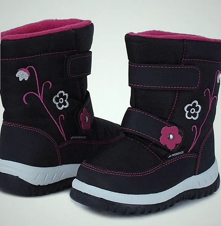 CIOR Winter Snow Boots for Boy and Girl Outdoor Waterproof with Fur...