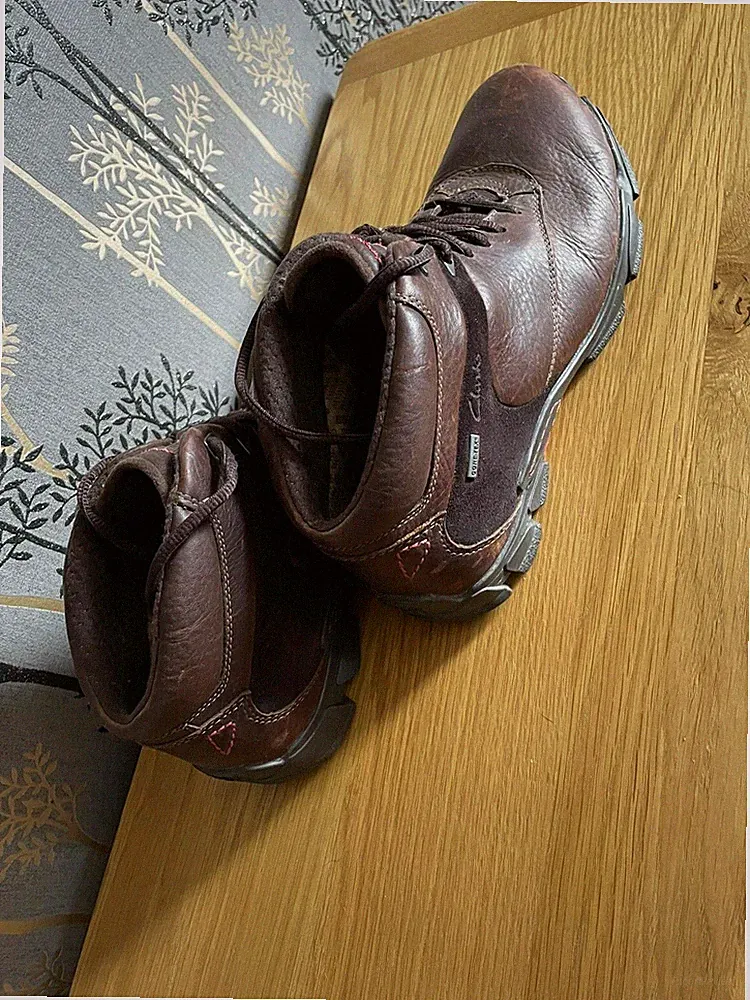Clarks Mens Mountain Hike Gtx - Tobacco Lea Waterproof - 120 UK 9 G