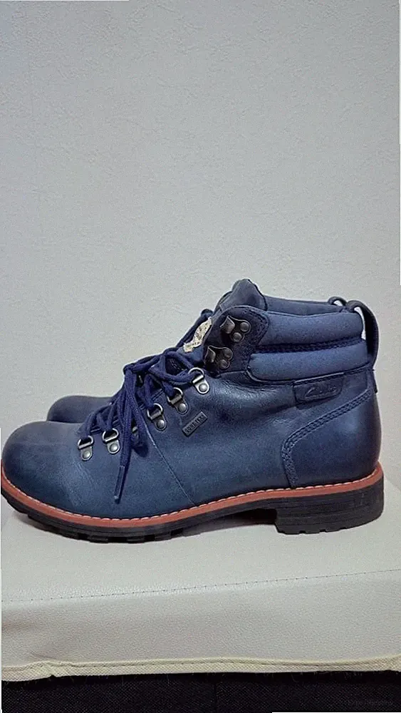 Clarks Regal Gore-Tex Mountain Boots 25cm Leather Men's Shoes Excellent Conditi