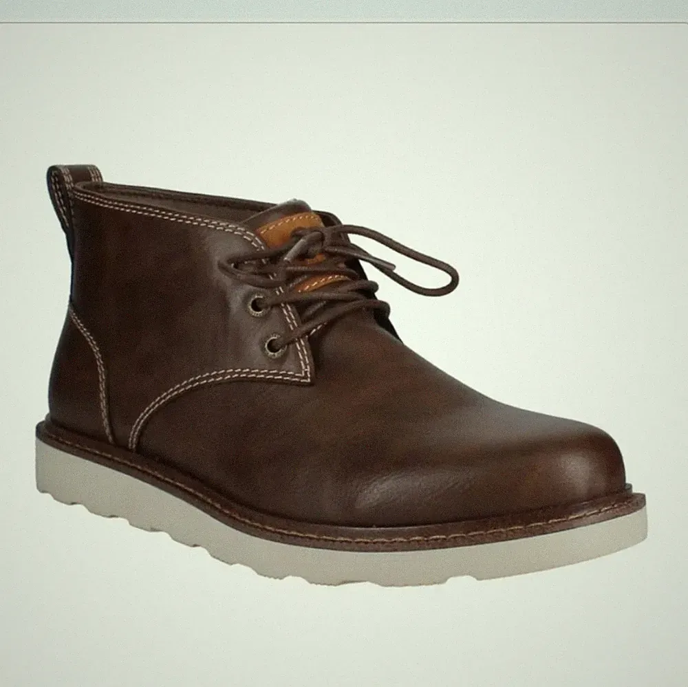 Classic Men's Dark Brown Chukka Boots