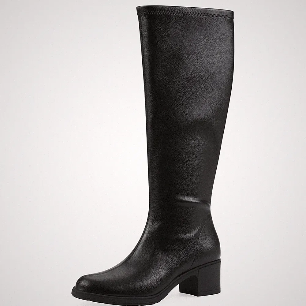 Cliffs by White Mountain Women's Humbert Cushioned Block Heel Tall Shaft...