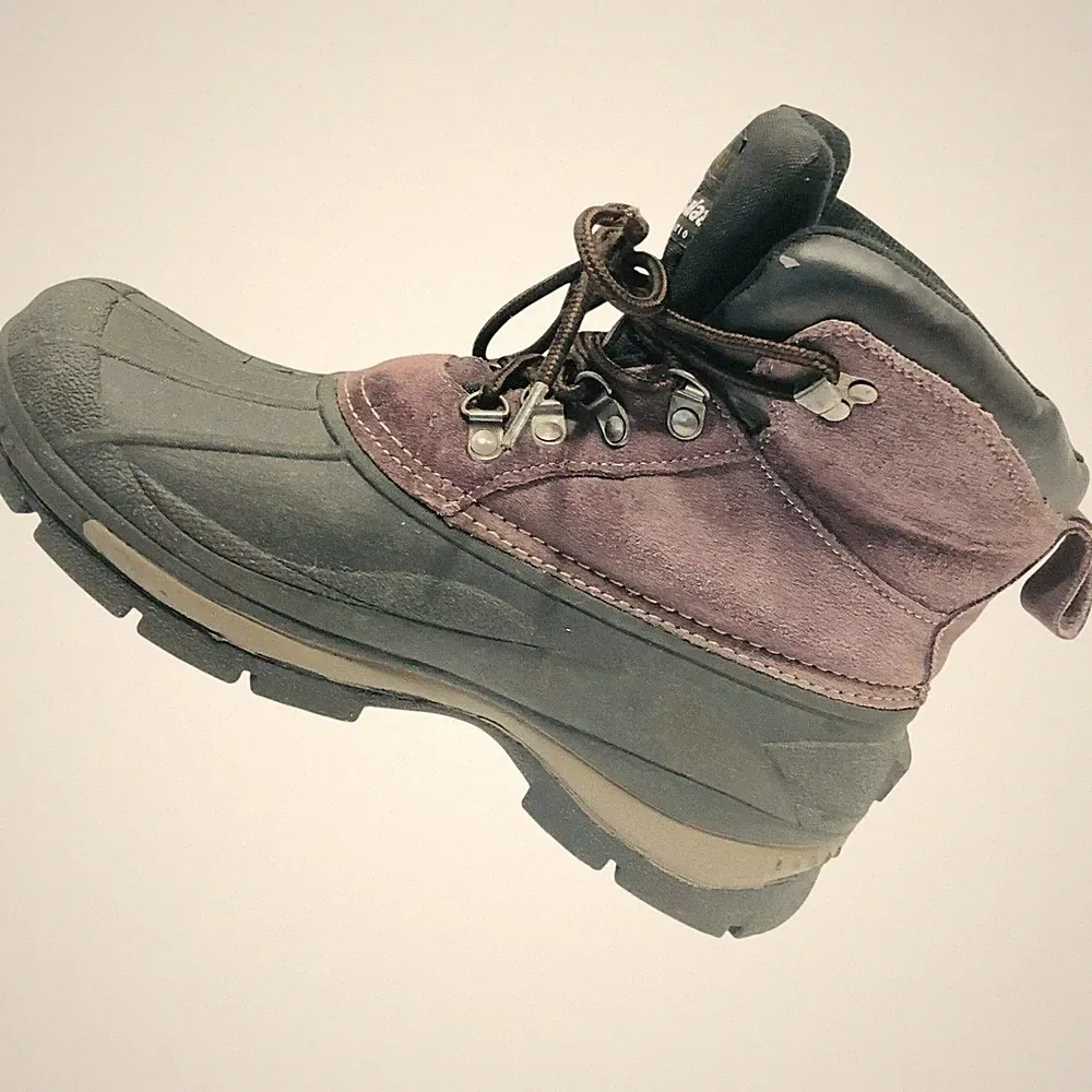 Coleman Mens Work Boots Thinsulate Fairbanks Insulated Suede Hiking Chores 8
