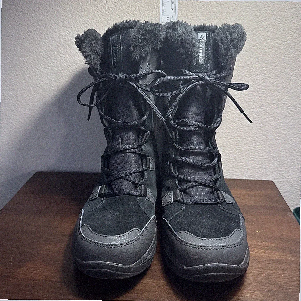 Colombia Ice Maiden II Snow Boots Size 9.5 Black