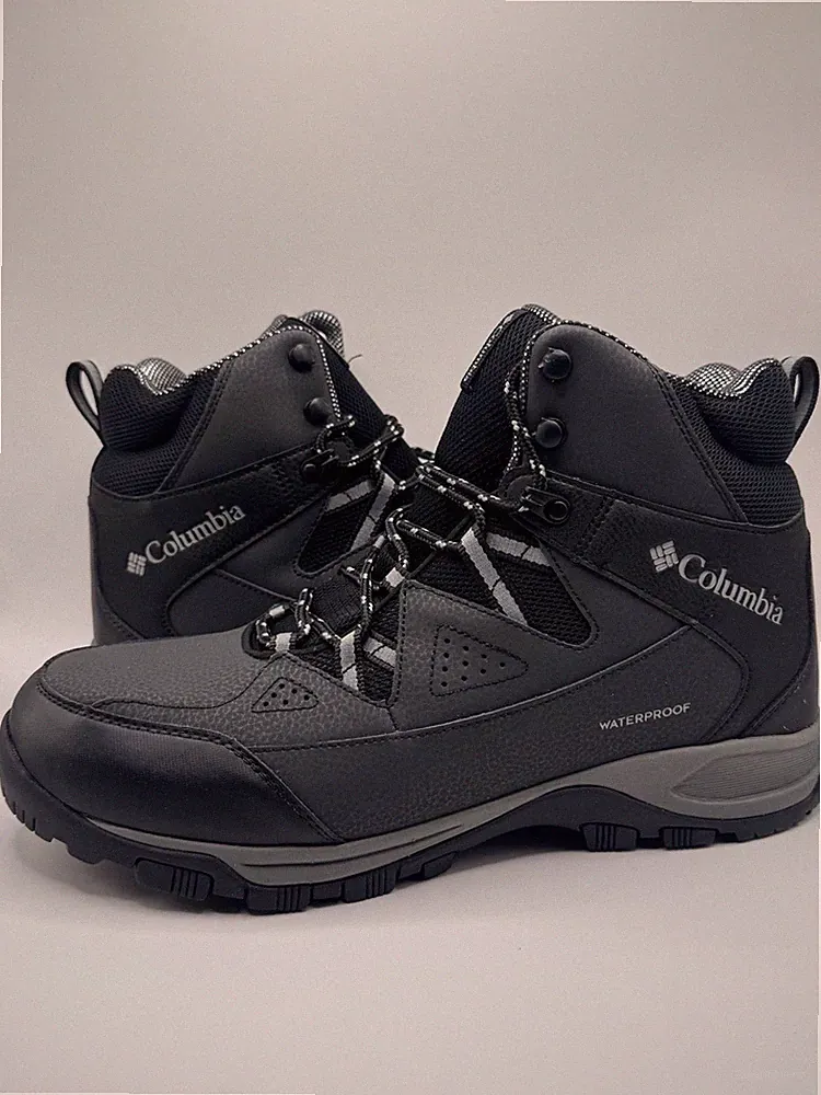 Columbia Liftop III Omni-Heat Winter Hiking Boots Black/Grey BM7382-010 Men 11.5