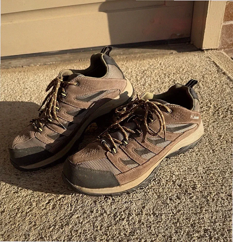 Columbia Men's Hiking Shoes Brown Wide Size 11 BM5372-255 Waterproof Outdoor