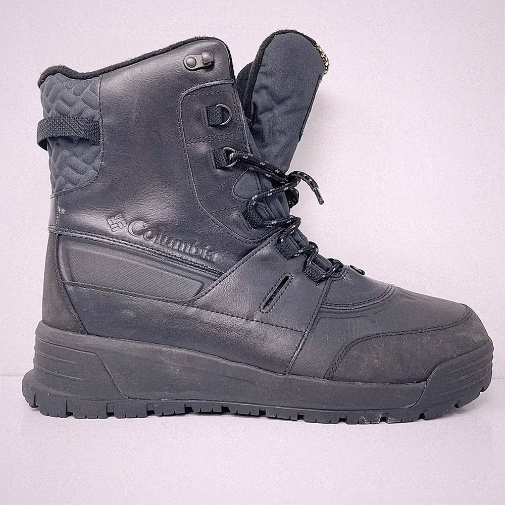 Columbia Mens Bugaboot Celsius Plus BI1974-010 Black Lace Up Snow Boots Size 15W