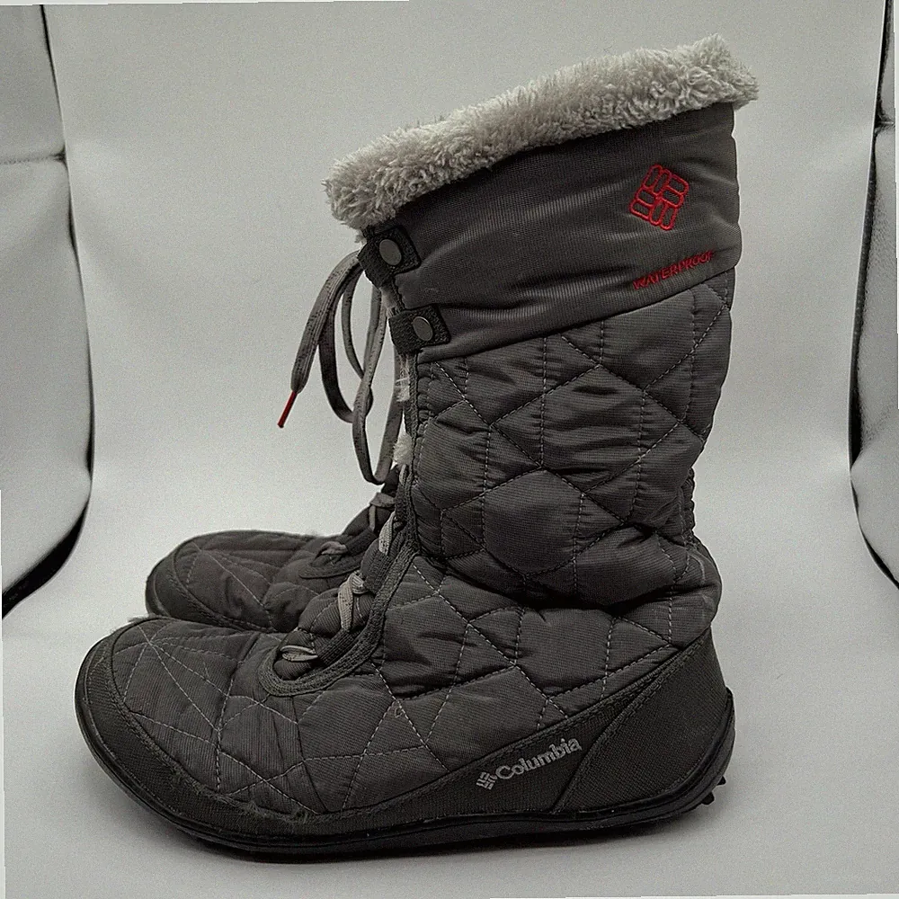 Columbia Minx Mid II Snow Womens 9.5 Waterproof Boots Insulated 200g Omni Heat