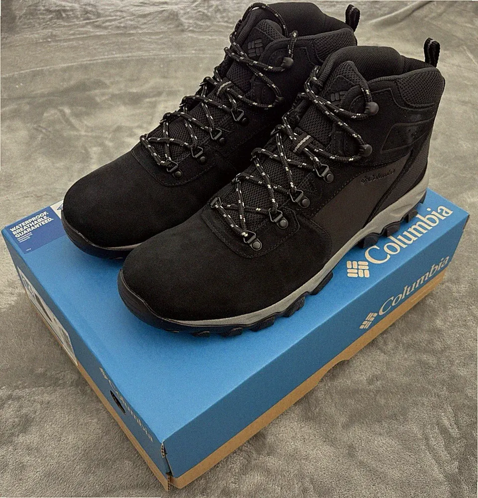 COLUMBIA Newton Ridge Boots Men's 14 Plus II Waterproof Hiking Winter