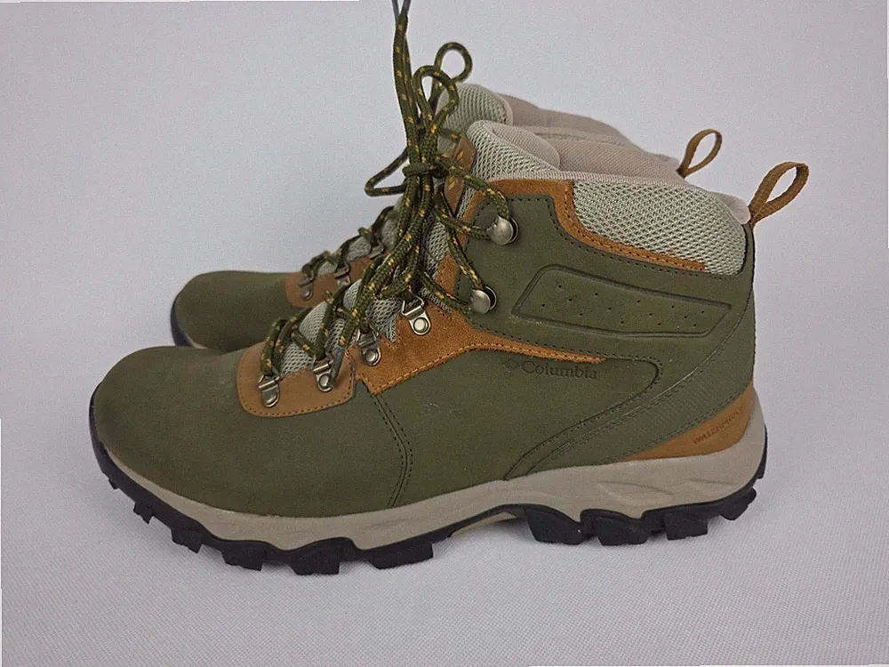 Columbia Newton Ridge Plus II Waterproof Size 14 Hiking Boots Olive BM3970-103