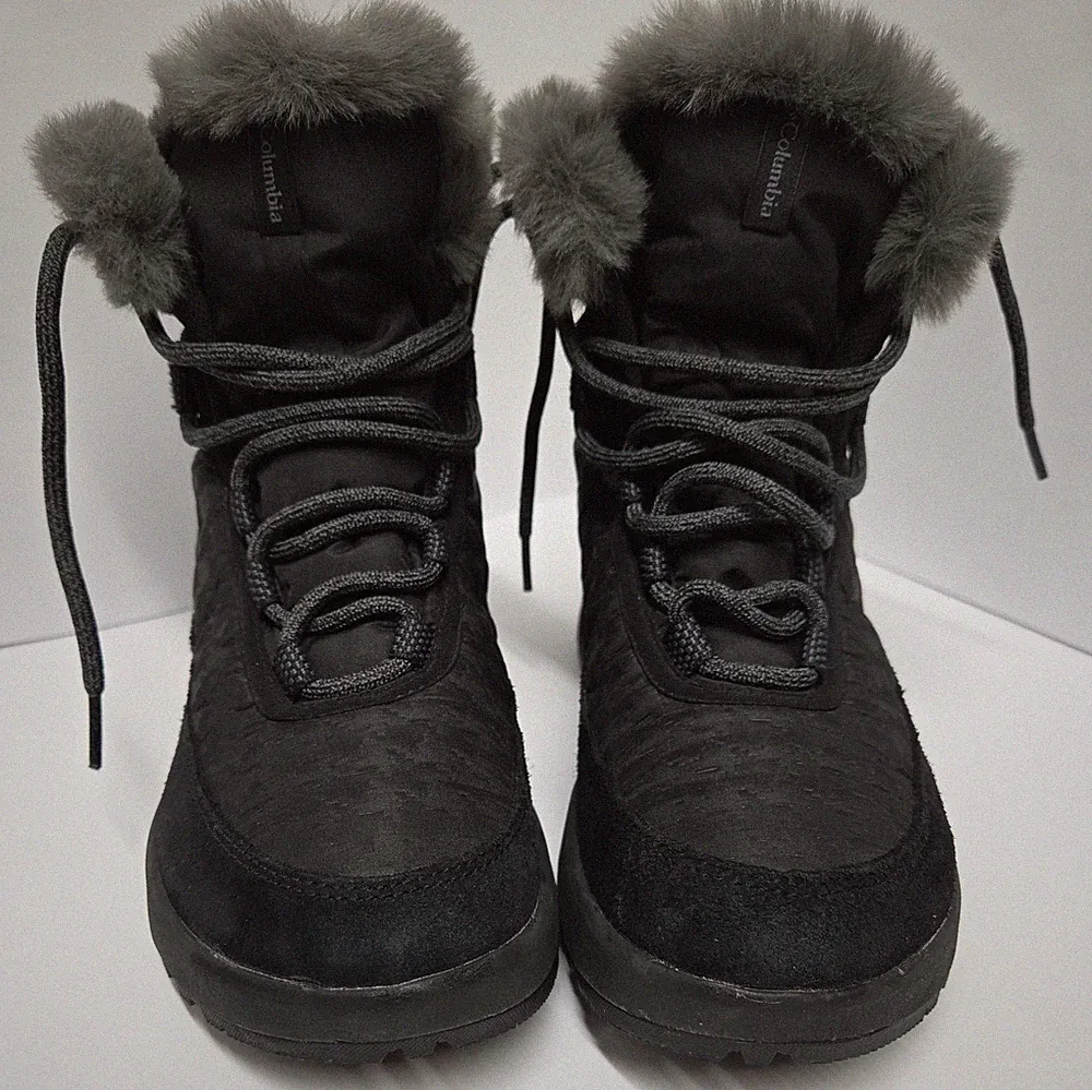 Columbia Slopeside Peak Luxe Waterproof Insulated Snow Boots Ankle Shoes Womens