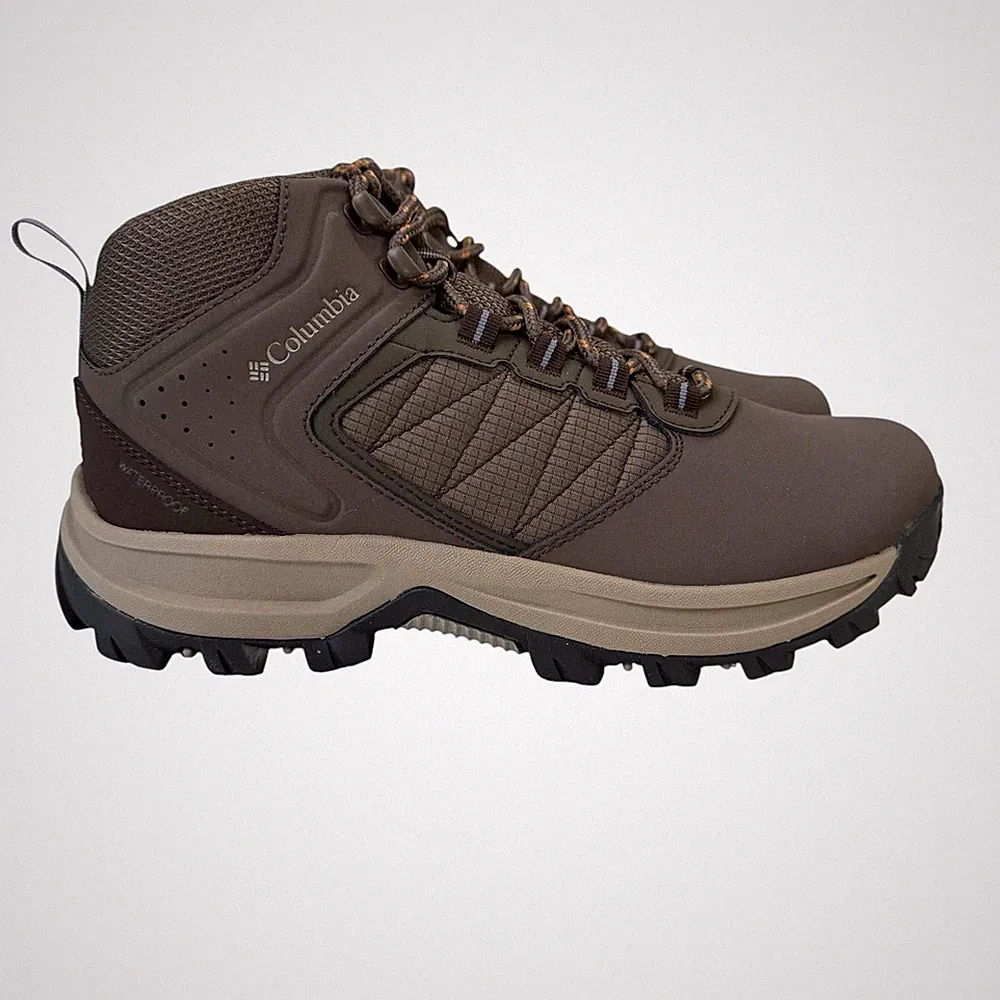 Columbia Transverse Hike WP Mud New Moon Hiking Boots Women's Size 8 Wide