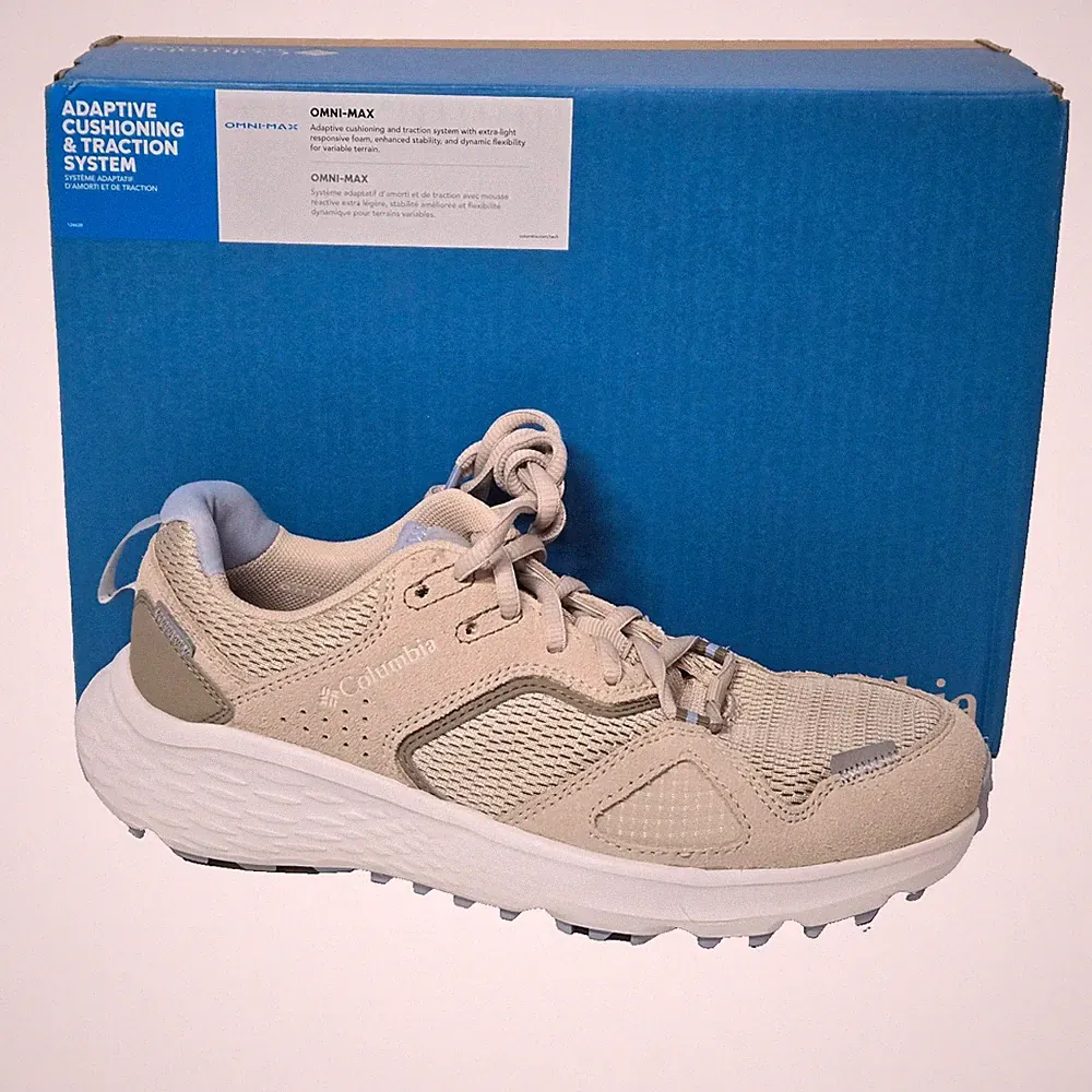 Columbia Women's Bethany Outdoor Hiking Shoes Sneakers Beige Size 7.5