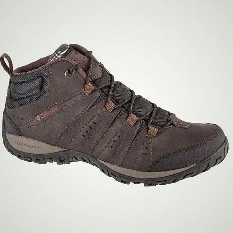COLUMBIA WOODBURN 2 OMNI HEAT CHUKKA BOOTS NEW MEN'S SIZE 14 WATERPROOF BROWN