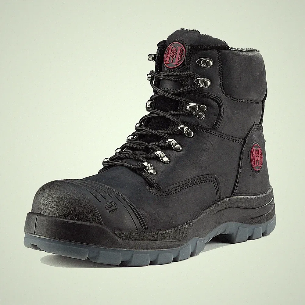 Composite Toe 6" Crazy Horse Leather Slip/Oil Resistant TPU Outsole Work Boots