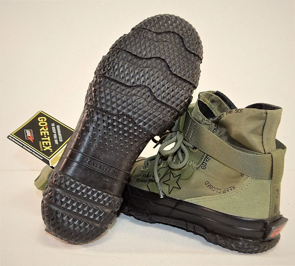 Converse Fastbreak MC18 Gore-Tex Mountain Club Green Boots SZ 3 NEW 163179C RARE
