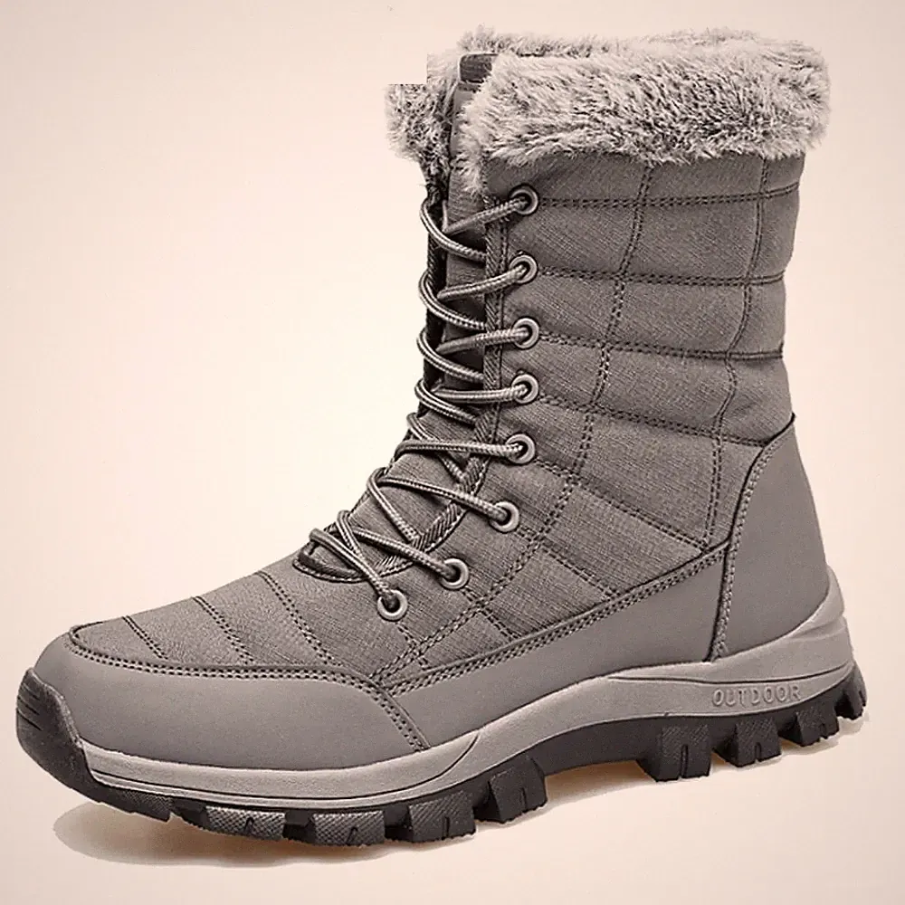 Cotton Shoes Waterproof and Cold Proof Long Boots for Men Outdoor Snow Boots