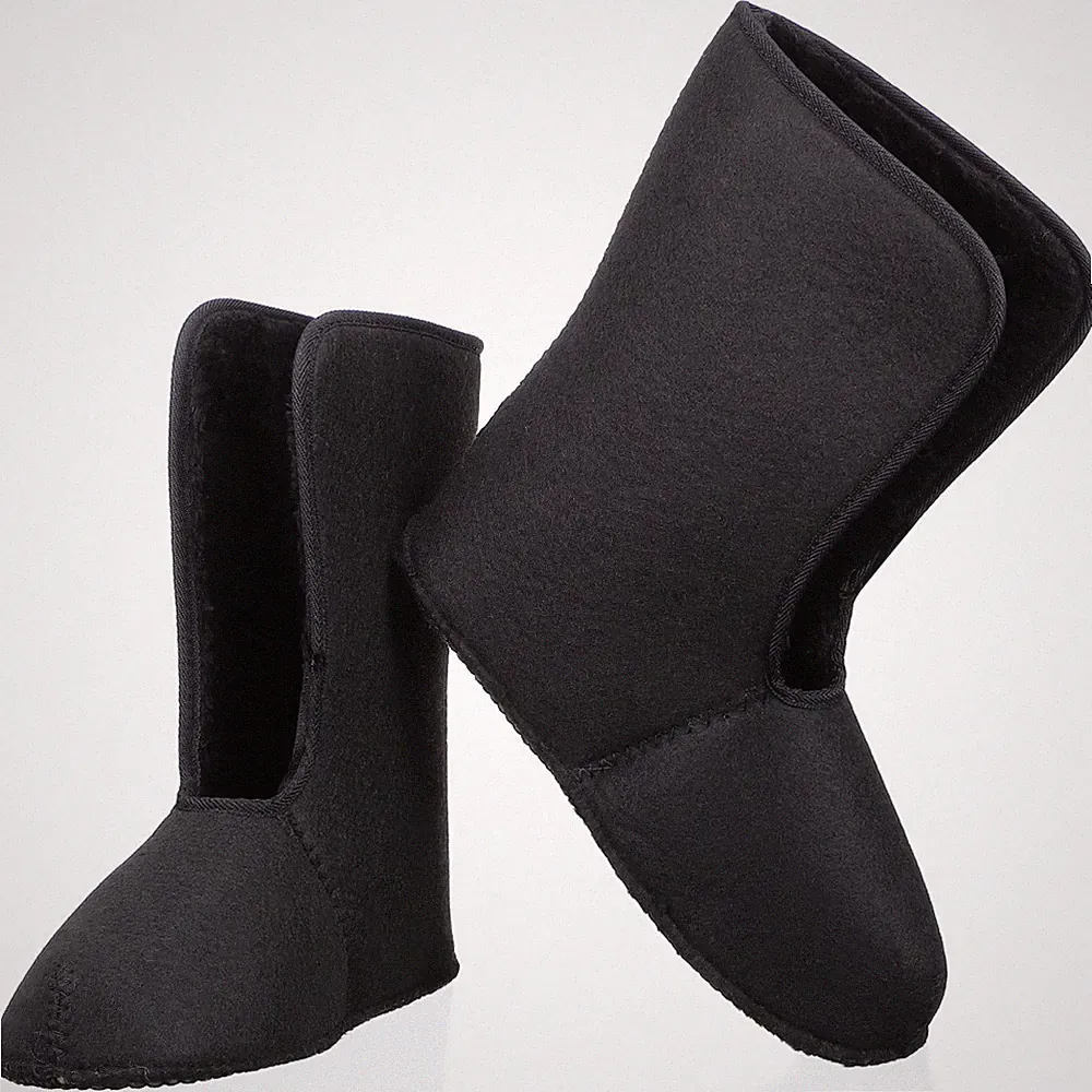 Cozy Boot Liners Warm Winter Shoe Socks for Cold Weather Fleece-lined