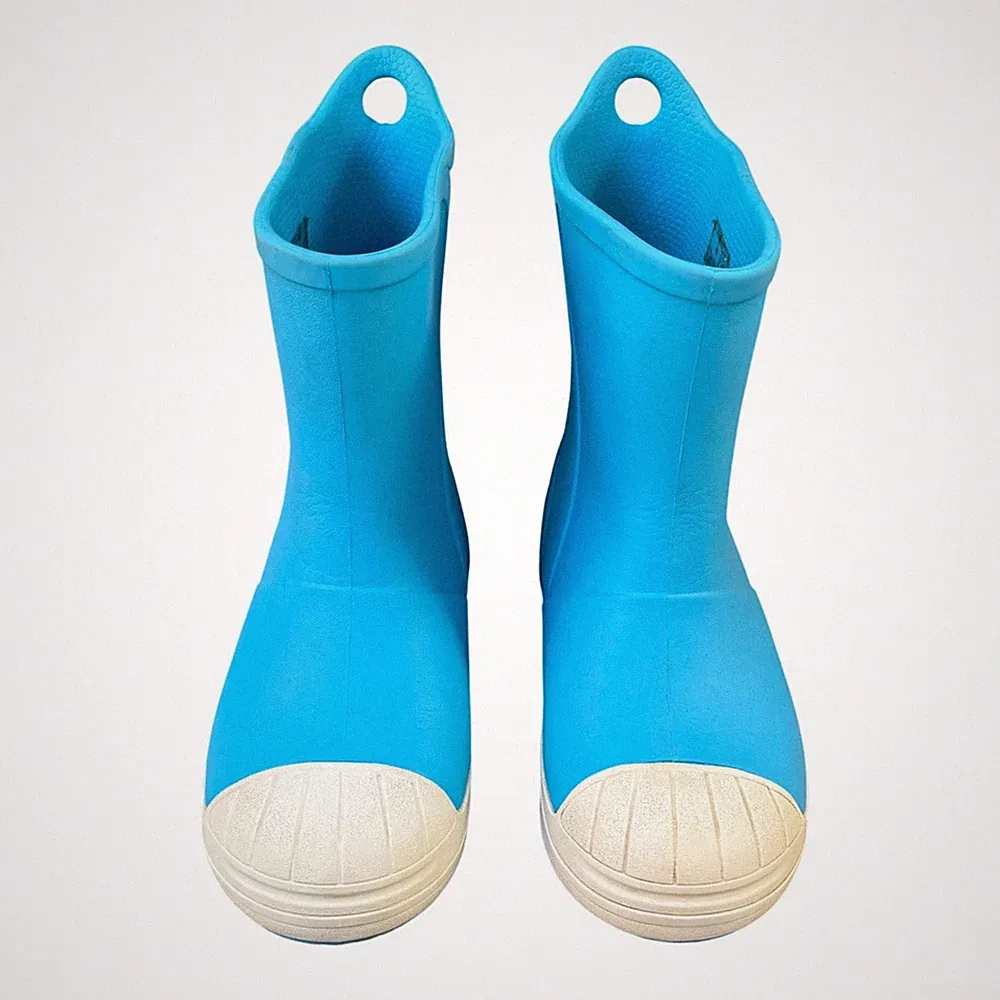 CROCS Bump It Rain Boots Kids 12 C12 Waterproof Rubber Gum Boot Unisex Girls Boy