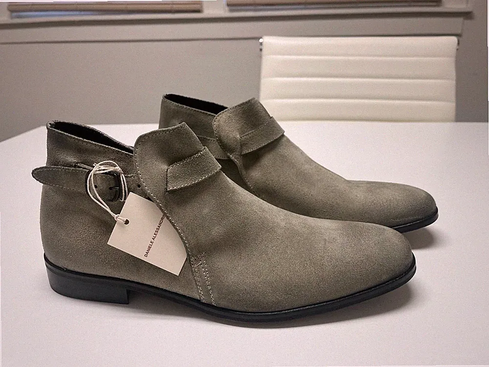 Daniele Alessandrini Boots size 42 EU / 9 US Scarpa Polacco Cinturino