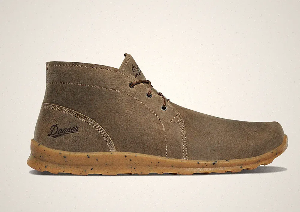 Danner 37640 Men's Forest Chukka Timberwolf 4.5" Nubuck Leather Meidum