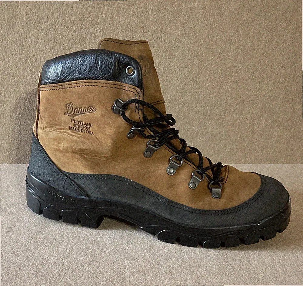 Danner Combat Hiker Boots 43513X Mens Sz 12 Leather Gore-Tex Vibram USA Brown