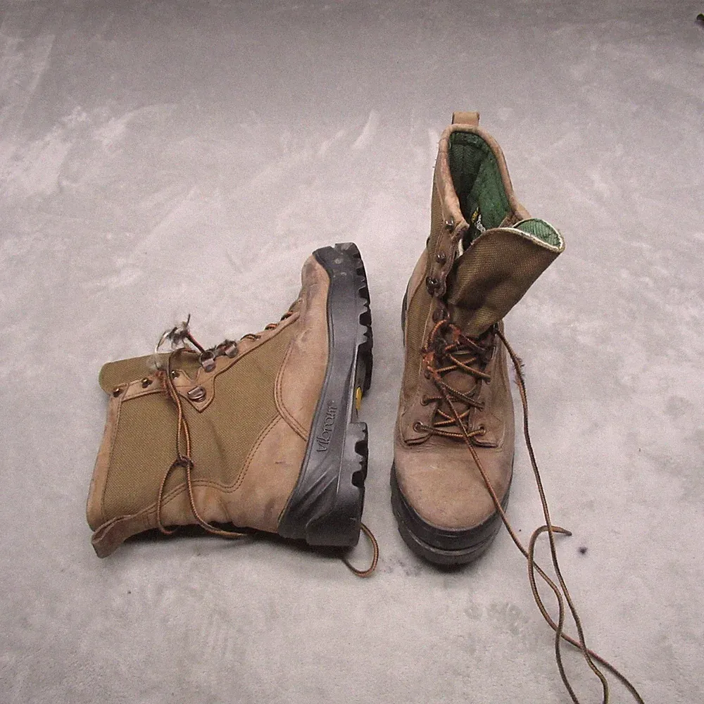 Danner Men 8D Boot Brn Leather Waterproof RAT Insulated Military Tactical USAVTG