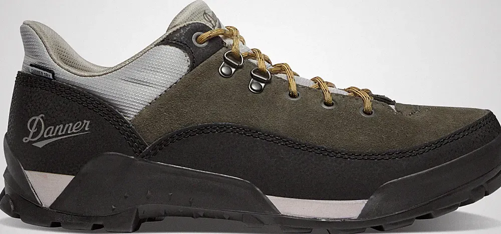 Danner Men's 4" Panorama Low Hiking Shoe Black Olive - 63473, Black Olive