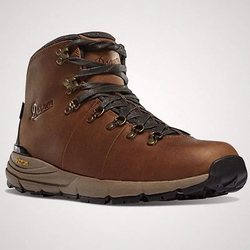 Danner Men's Mountain 600 4.5" Full Grain Hiking Boots Rich Brown Size 8