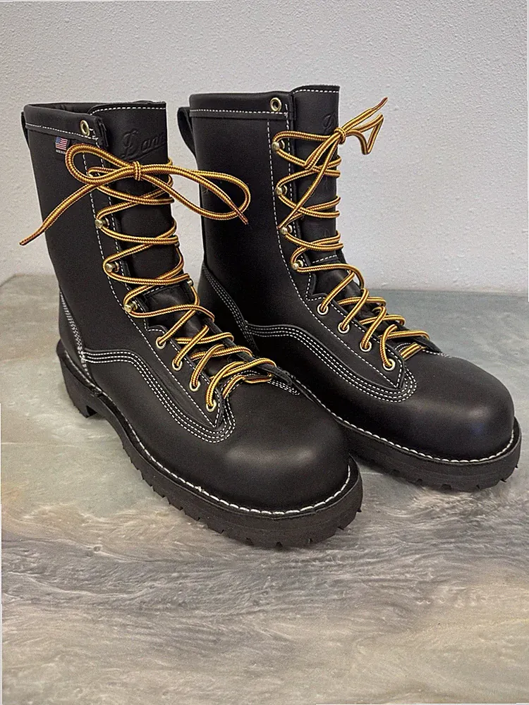 DANNER® SUPER RAIN FOREST BLACK 8" COMPOSITE TOE WORK BOOTS 11550 Men’s 10 1/2