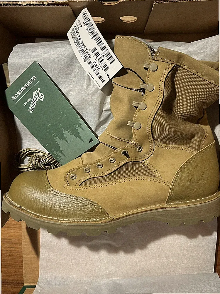 Danner USMC Rat Combat Boots Mojave GTX 15678 NEW IN BOX! Mens 15.5