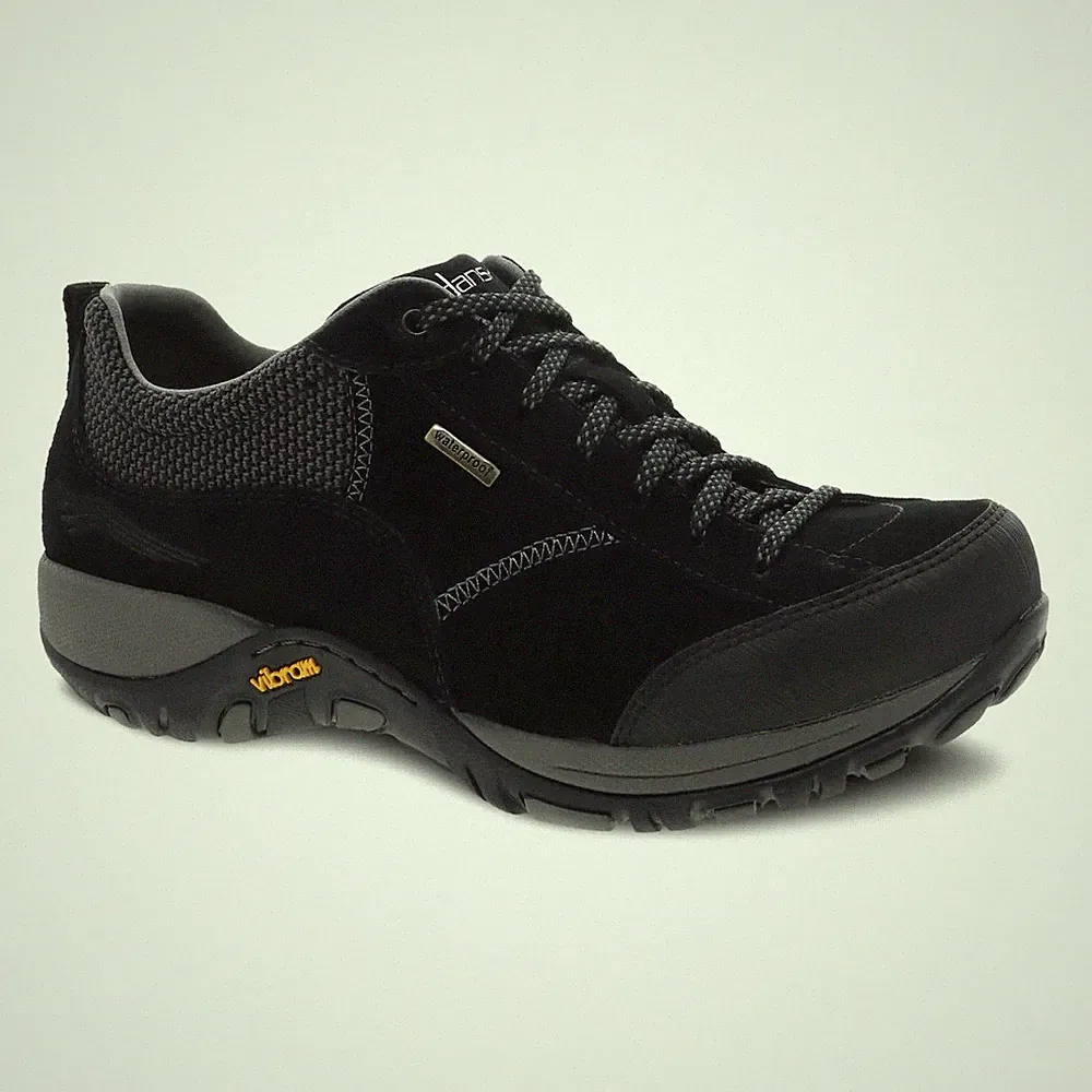 Dansko Paisley Wide Women's Hiking Shoes, Black Waterproof, W41