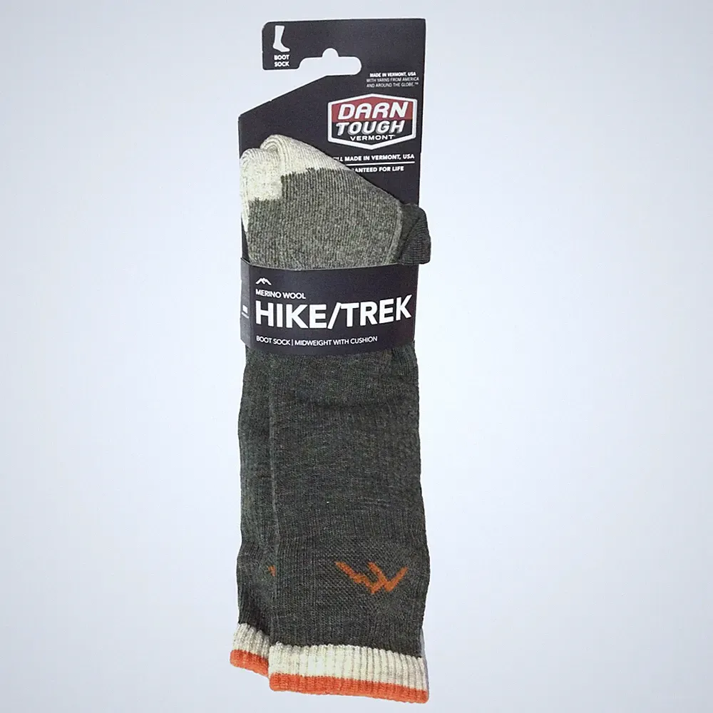 Darn Tough Men's Hiker Boot Cushion Midweight Hiking Socks, Size & Color Options