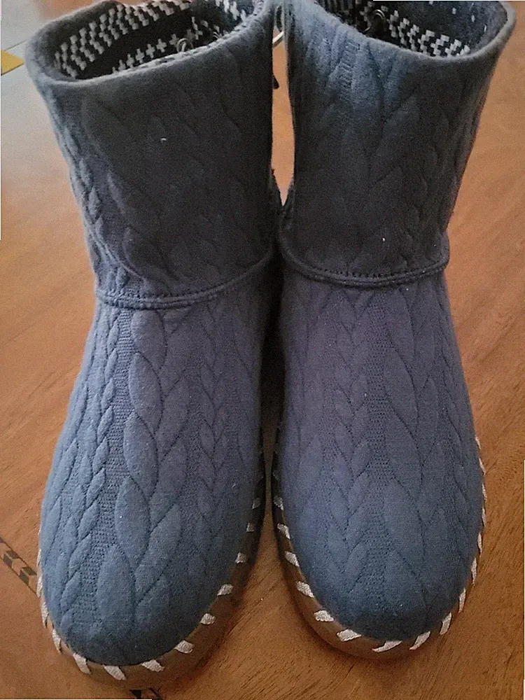 Denim Muk Luk Boots