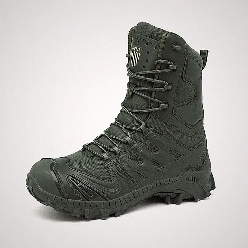 Desert Combat Tactical Men's Shoes Training Outdoor Mountaineering Ankle Boots