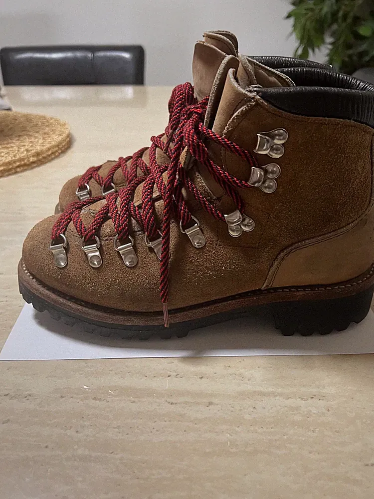 Dexter Mountaineering Alpine Hiking Boots Vibram Sole Men’s Size 7M Made in USA