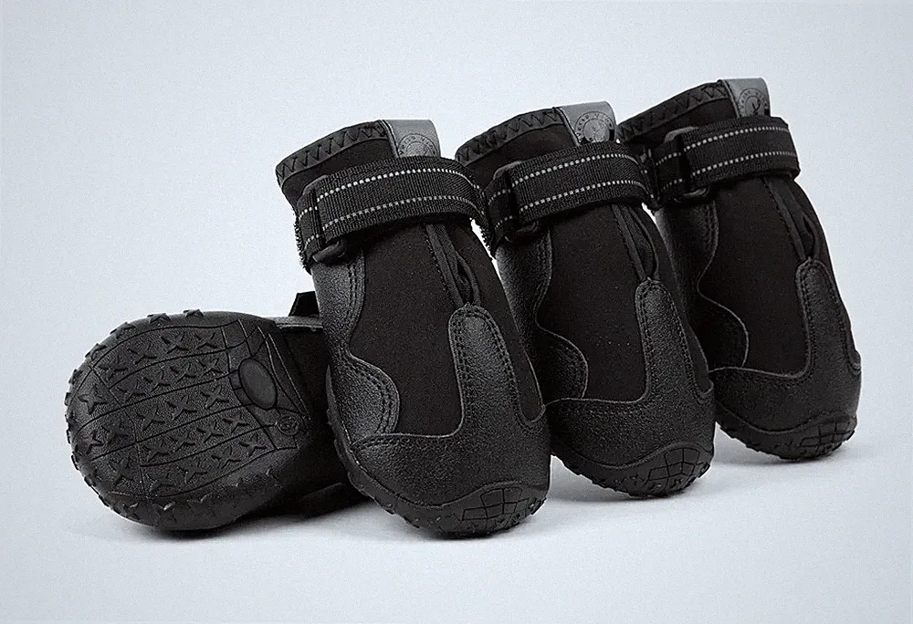 Dog Shoes for Hiking, Snow, and Rain Protective Dog Boots for Large Size 7