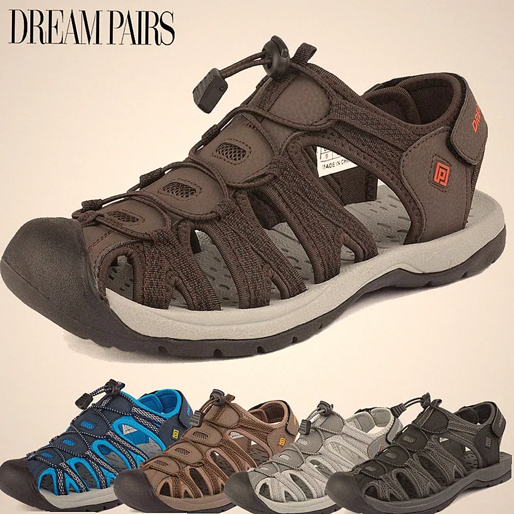 DREAM PAIRS Men Athletic Sandals Fishman Sandals Hiking Outdoor Sports Shoes