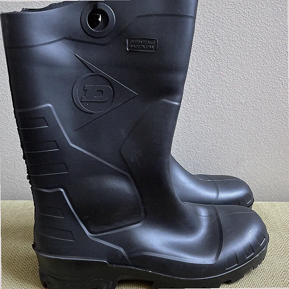 DUNLOP Chesapeake Rubber Boots– PVC- Waterproof- Lightweight Size 15