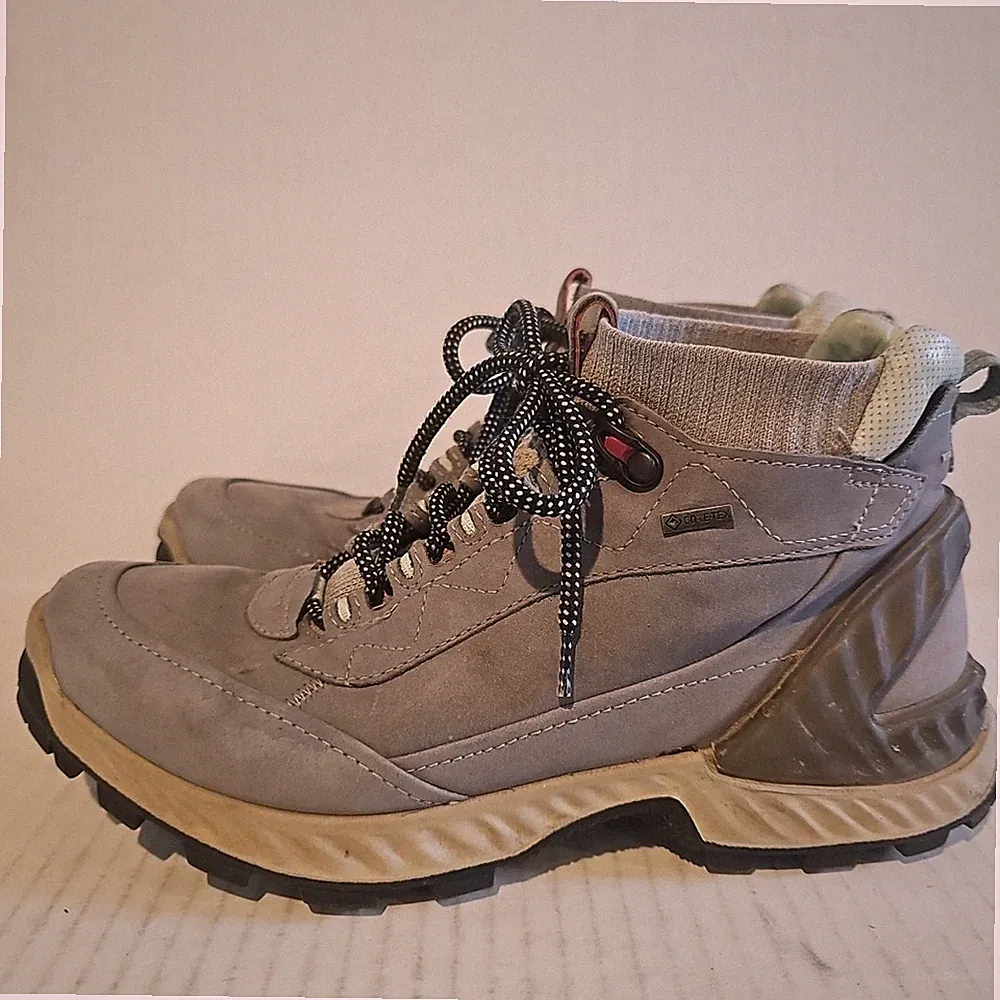 ECCO Exohike Mid GTX Women Size 7 Shoes Hiking Trail Boots Ecco Outdoor