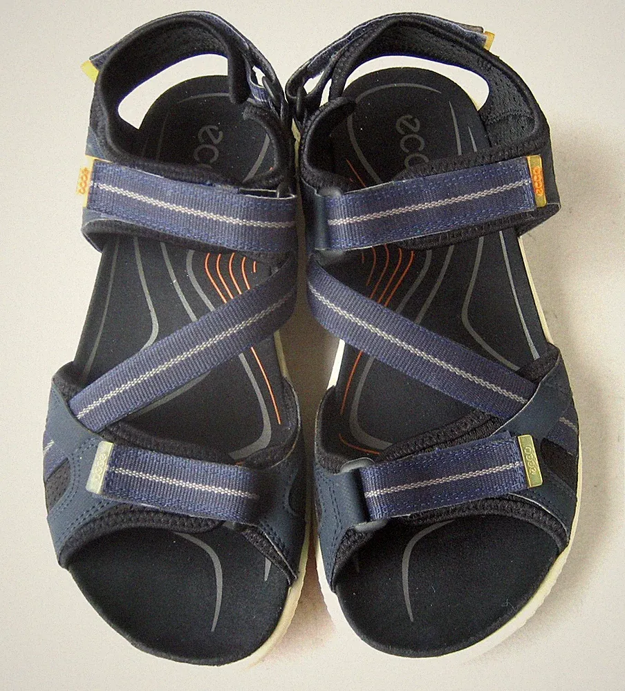 Ecco Offroad Hiking Sandal Women's Size 43 / 12-12.5 Blue Sport Shoes