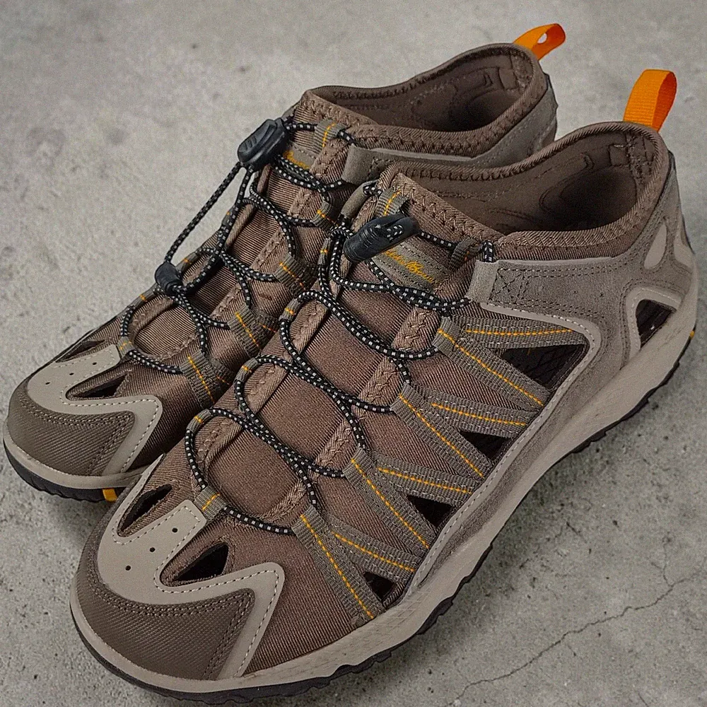 Eddie Bauer Arvada Men’s Size 9 Bungee Lace Water Surge Beach Hiking Super Grip