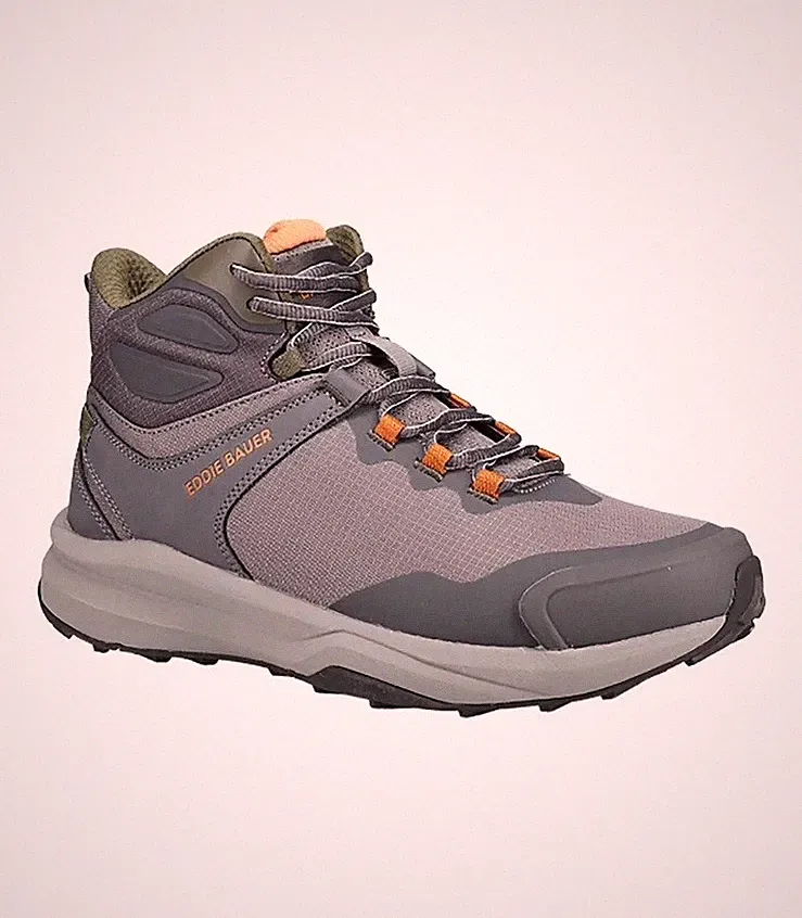 EDDIE BAUER Grey RAPOZA OUTDOOR HIKING TRAIL SNEAKER BOOTS MENS 11 *NEW*