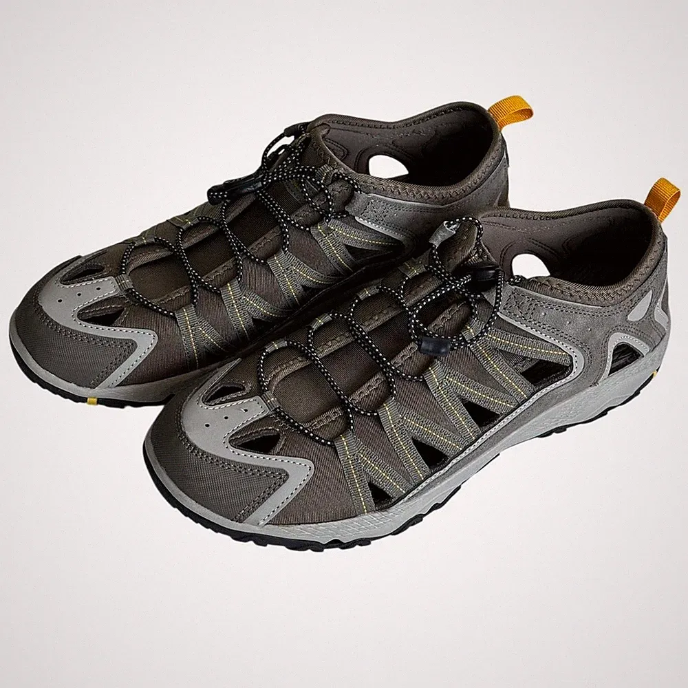 Eddie Bauer Men's Hiking Trail Closed Toe Fisherman Sandal Sport Boots Size 11M