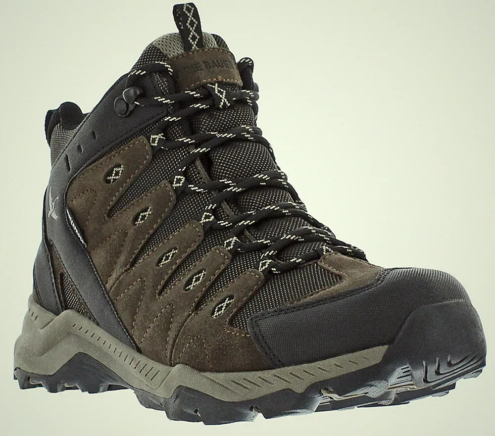 Eddie Bauer Men's Maple Ridge Outdoor Weatherproof Hiking Boots Size 8.5 Brown