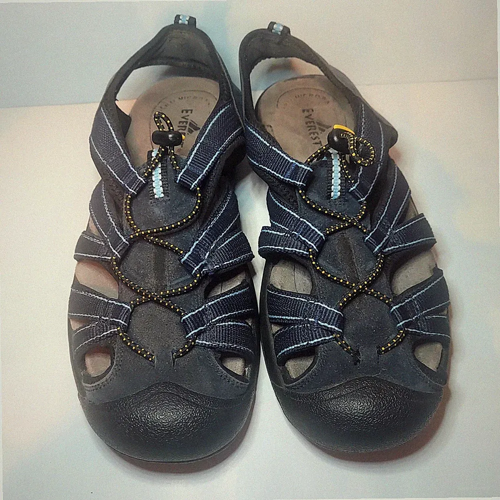 EVEREST, Men's Trail Shoes, Hiking Scandal, Sinore Navy, Hard Toe, Heavy, 8