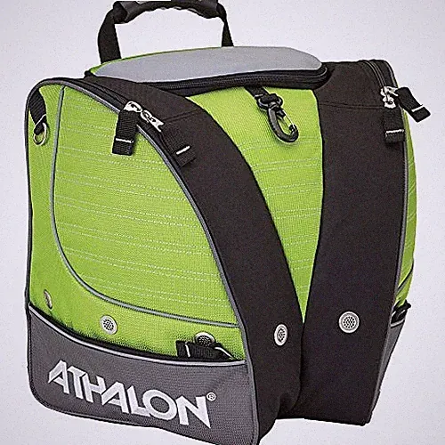 Everything Ski Boot Bag and Backpack – Ski - Snowboard Lime/Gray