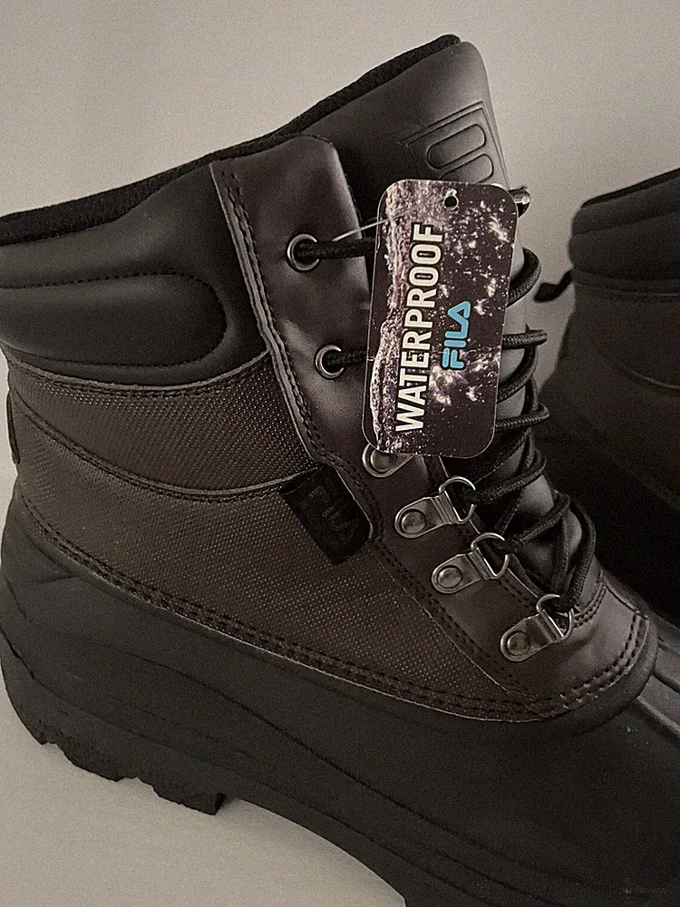 Fila waterproof men’s boots Size 13 New With Out Box