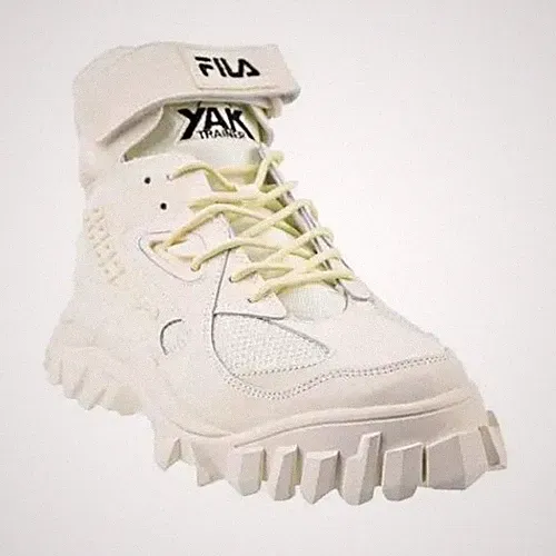 FILA YAK TRAINER Men's Boots Gardenia & Black Size 10.5 New In Box Sports Hiking